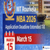 NIT Rourkela MBA Application Deadline Extended Till March 15, 2026; Apply Now at nitrkl.ac.in